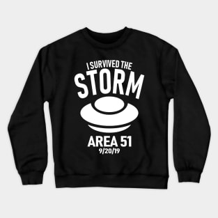 I Survived The Area 51 Storm Crewneck Sweatshirt